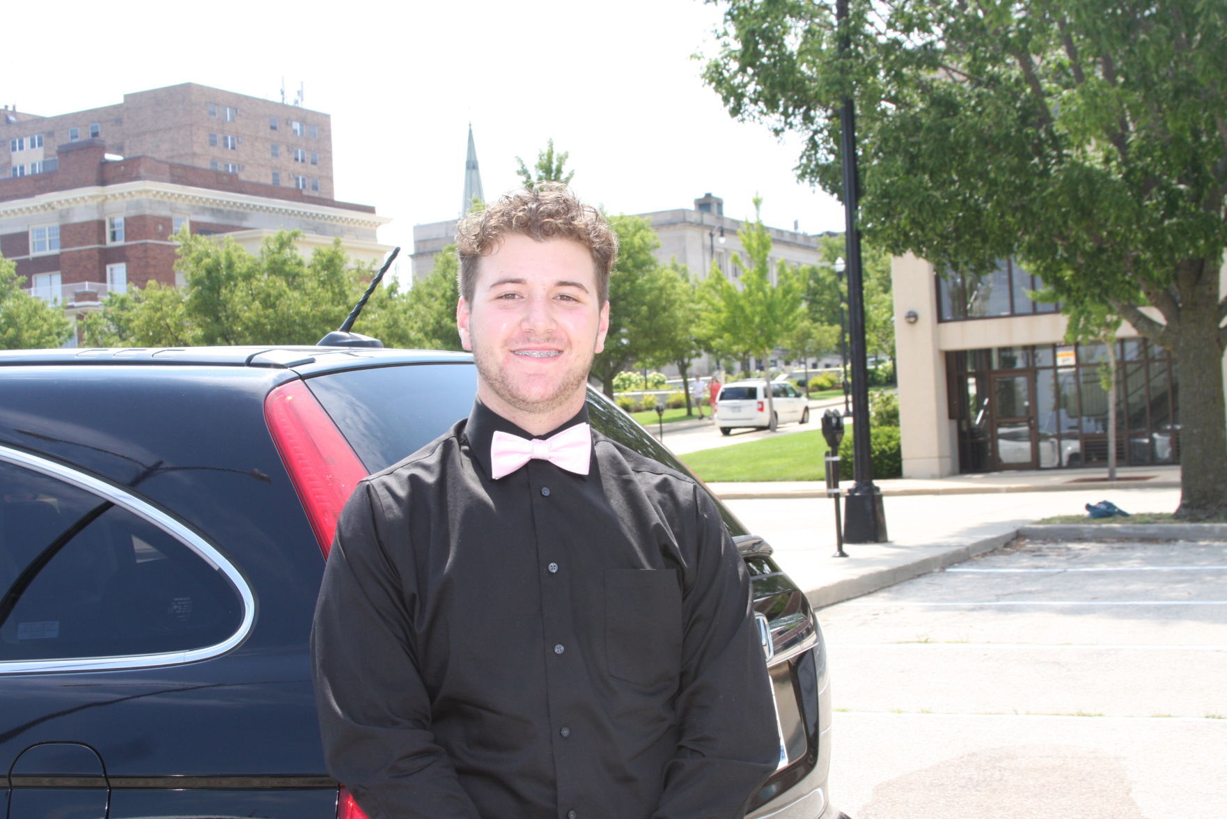 Sporting the bow tie